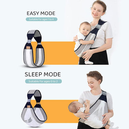 Lightweight Breathable Baby Carrier Wrap with Thick Shoulder Straps